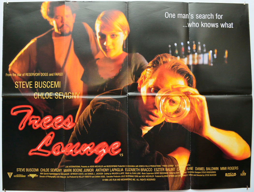 Trees Lounge Original Quad Poster - Film Poster - Movie Poster