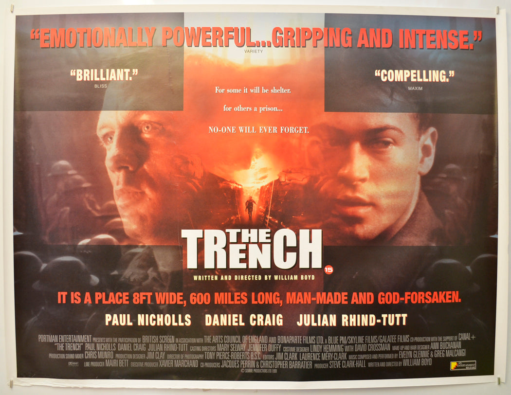 The Trench Original Quad Poster - Film Poster - Movie Poster