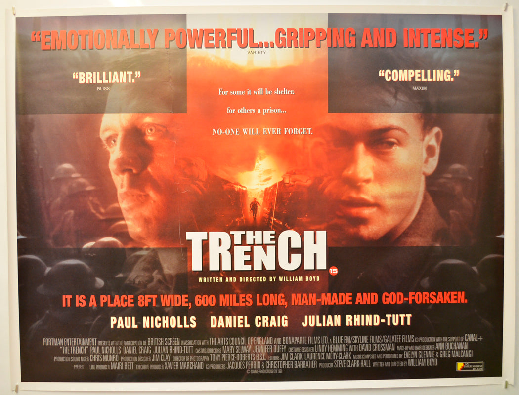 The Trench Original Quad Poster - Film Poster - Movie Poster