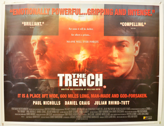 The Trench Original Quad Poster - Film Poster - Movie Poster