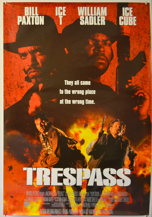 Trespass  Original One Sheet Poster - Film Poster - Movie Poster