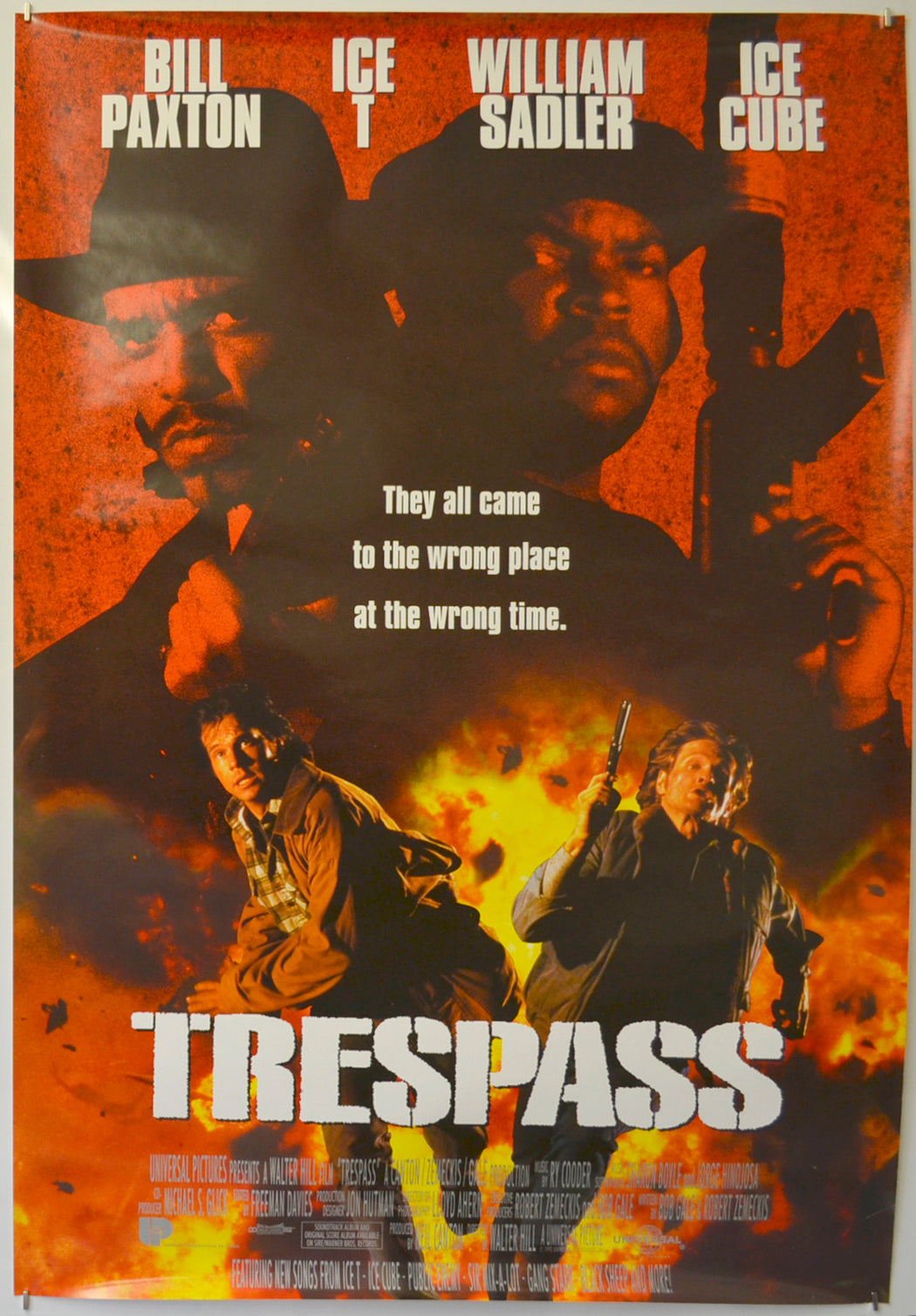 Trespass  Original One Sheet Poster - Film Poster - Movie Poster