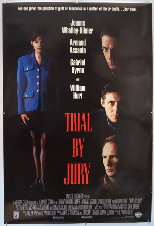 Trial By Jury - Original One Sheet Poster - Film Poster - Movie Poster