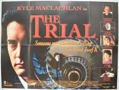 The Trial - Original Quad Poster - Film Poster - Movie Poster