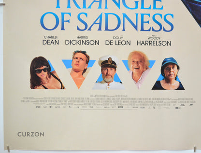 TRIANGLE OF SADNESS (Bottom Left) Cinema Quad Movie Poster 