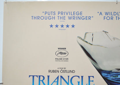 TRIANGLE OF SADNESS (Top Left) Cinema Quad Movie Poster 