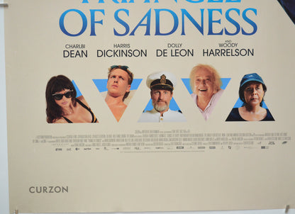 TRIANGLE OF SADNESS (Bottom Left) Cinema Quad Movie Poster 