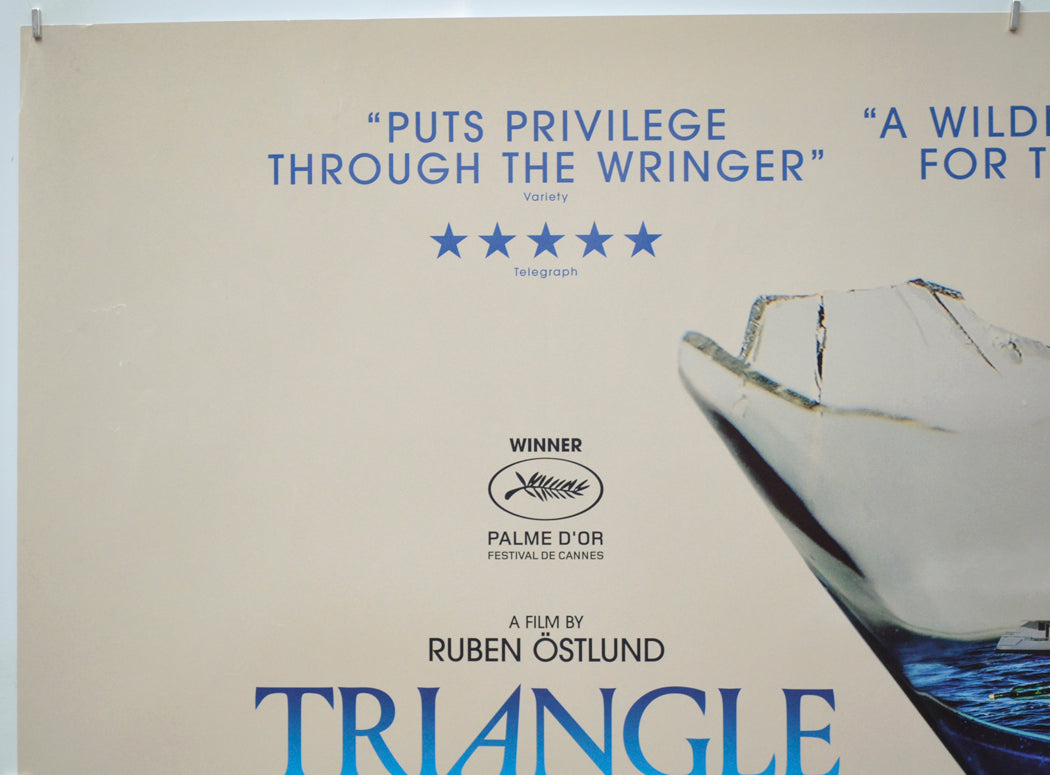 TRIANGLE OF SADNESS (Top Left) Cinema Quad Movie Poster 