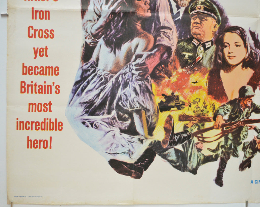 TRIPLE CROSS (Bottom Left) Cinema Quad Movie Poster 