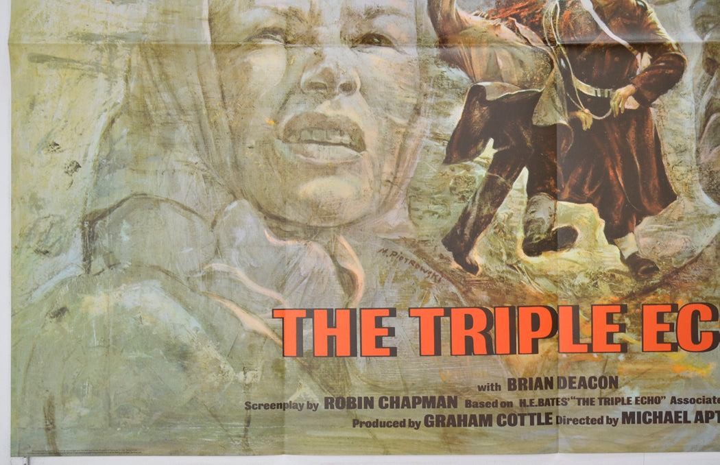 THE TRIPLE ECHO (Bottom Left) Cinema Quad Movie Poster 