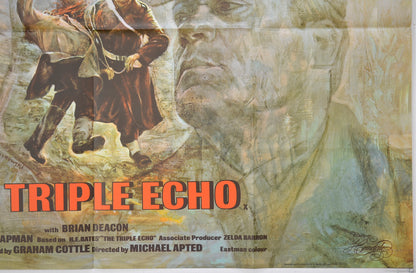 THE TRIPLE ECHO (Bottom Right) Cinema Quad Movie Poster 