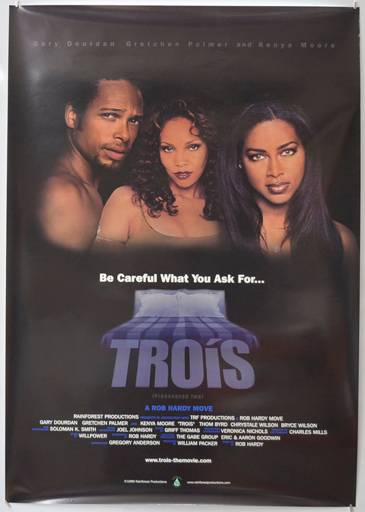 Trois Original One Sheet Poster - Film Poster - Movie Poster