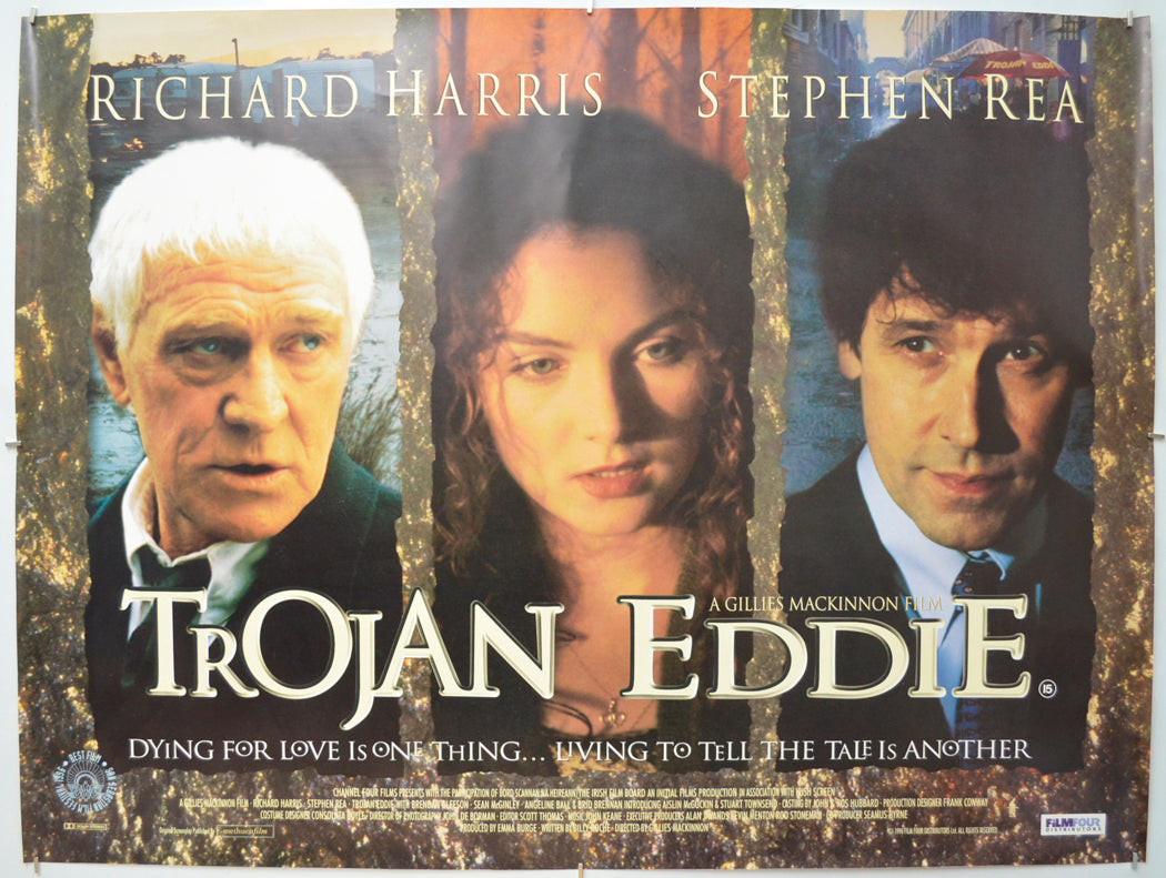 Trojan Eddie Original Quad Poster - Film Poster - Movie Poster