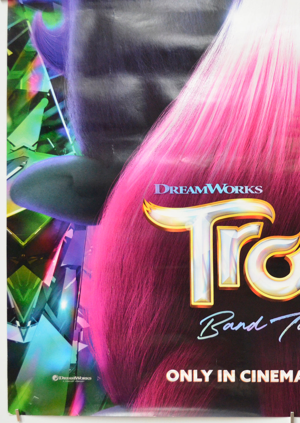 TROLLS BAND TOGETHER (Bottom Left) Cinema One Sheet Movie Poster 