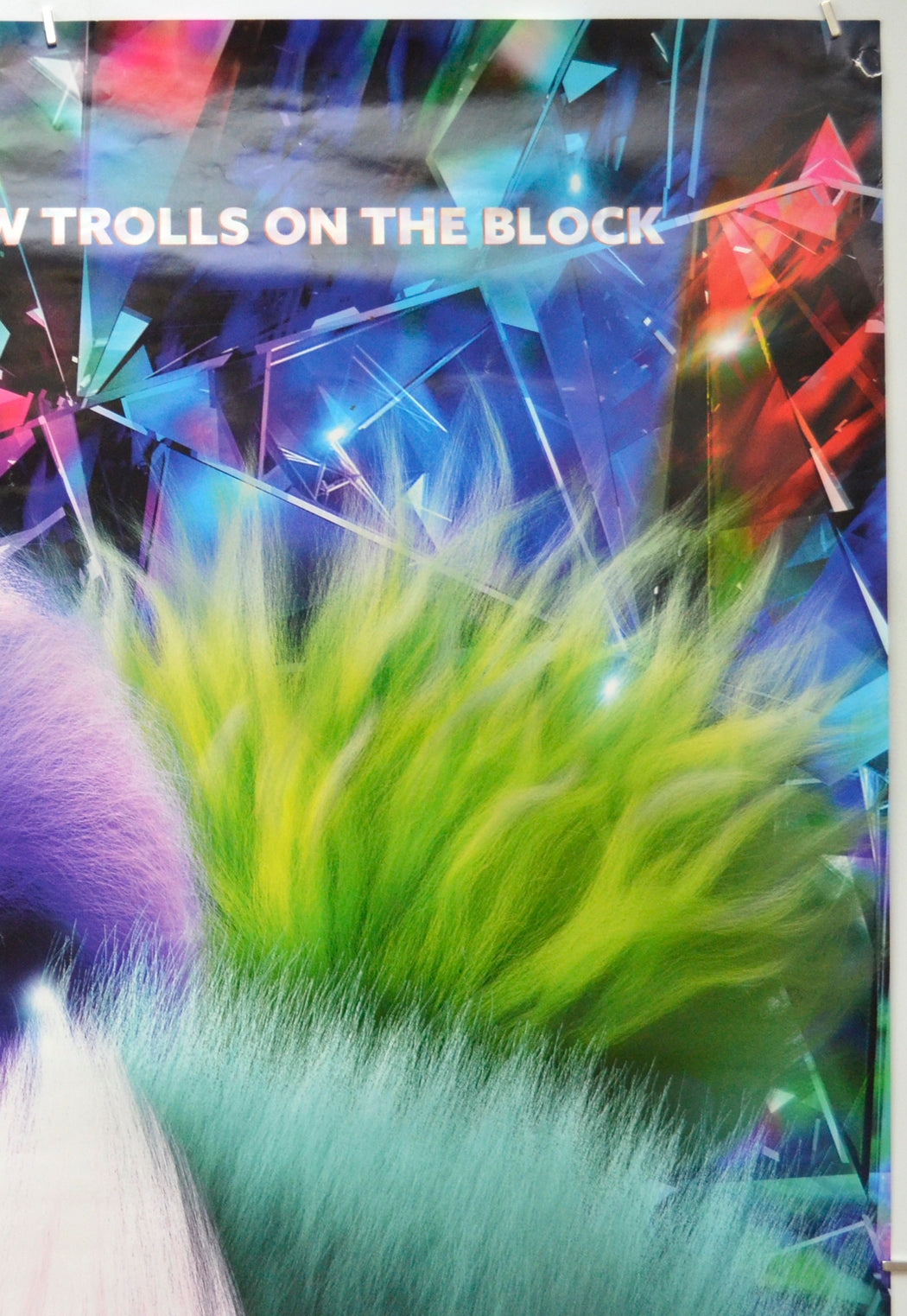 TROLLS BAND TOGETHER (Top Right) Cinema One Sheet Movie Poster 