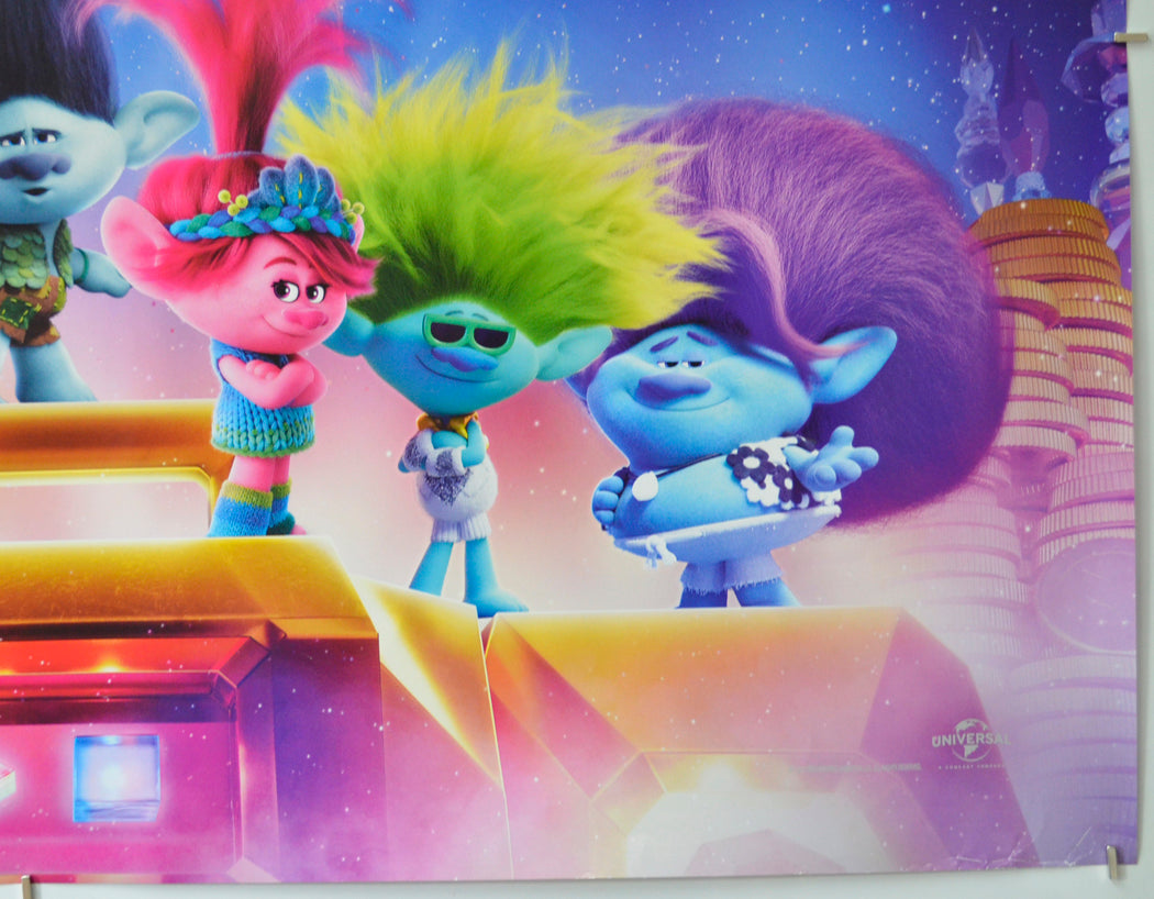 TROLLS BAND TOGETHER (Bottom Right) Cinema Quad Movie Poster 