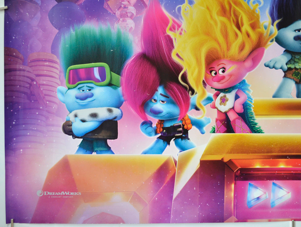 TROLLS BAND TOGETHER (Bottom Left) Cinema Quad Movie Poster 