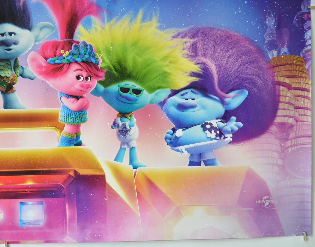 TROLLS BAND TOGETHER (Bottom Right) Cinema Quad Movie Poster 