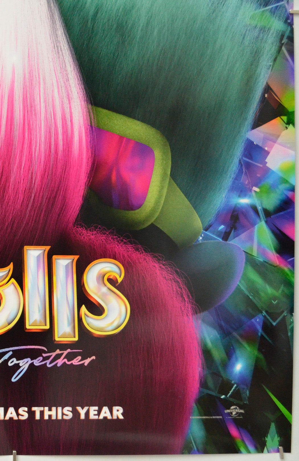 Trolls Band Together (Bottom Right) Cinema One Sheet Movie Poster 