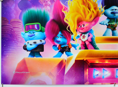 Trolls Band Together (Bottom Left) Cinema Quad Movie Poster 