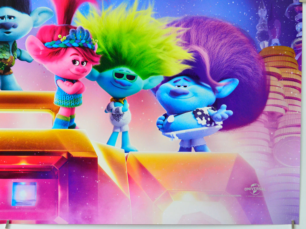 Trolls Band Together (Bottom Right) Cinema Quad Movie Poster 