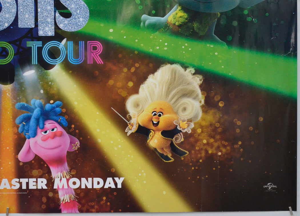 TROLLS WORLD TOUR (Bottom Right) Cinema Quad Movie Poster 