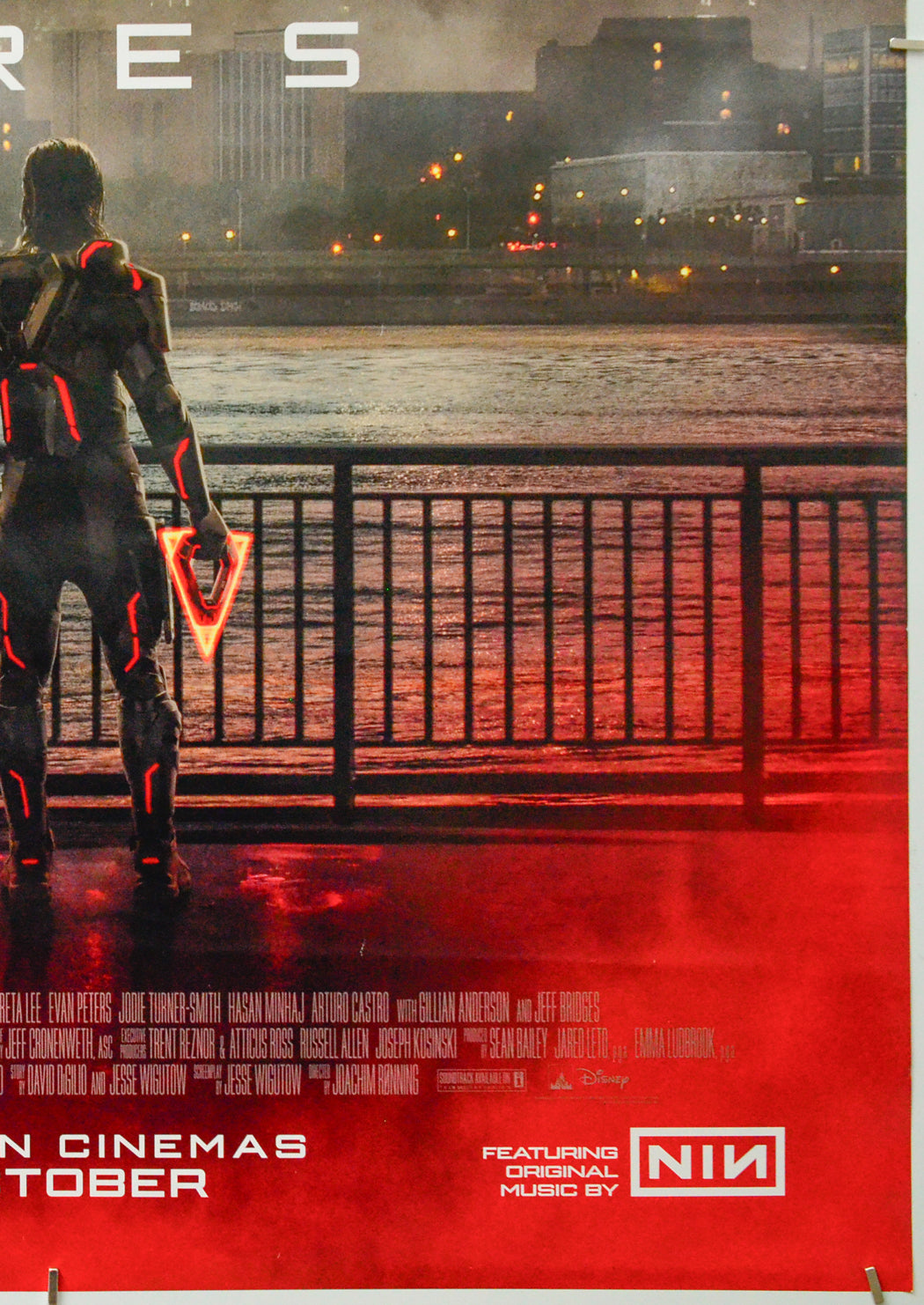 Tron: Ares (Bottom Right) Cinema One Sheet Movie Poster 