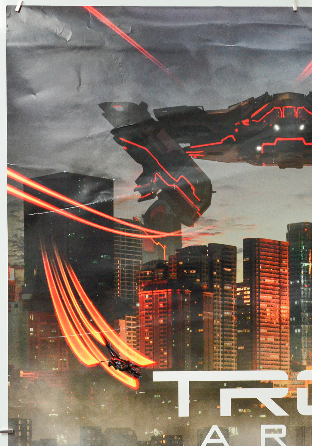 Tron: Ares (Top Left) Cinema One Sheet Movie Poster 