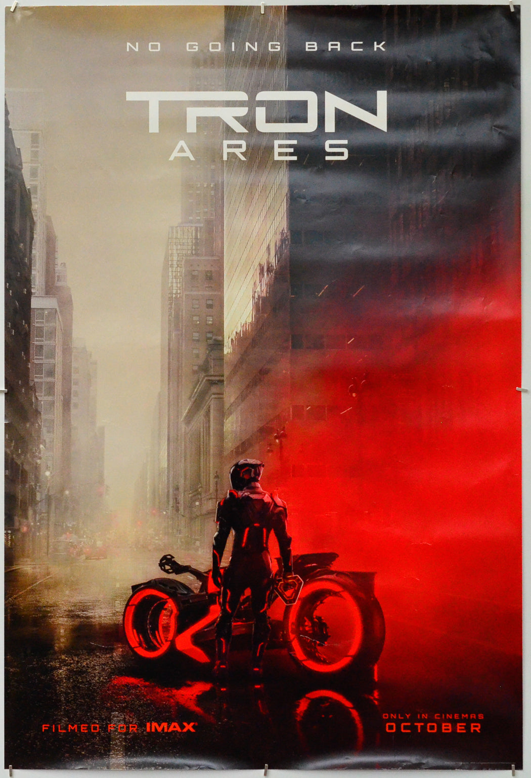 Tron: Ares - Original One Sheet Poster - Film Poster - Movie Poster 