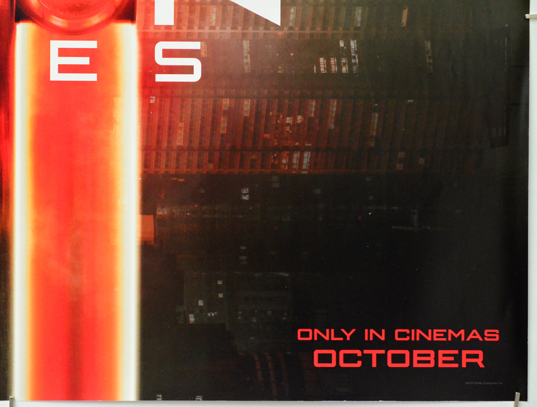 Tron: Ares (Bottom Right) Cinema Quad Movie Poster 