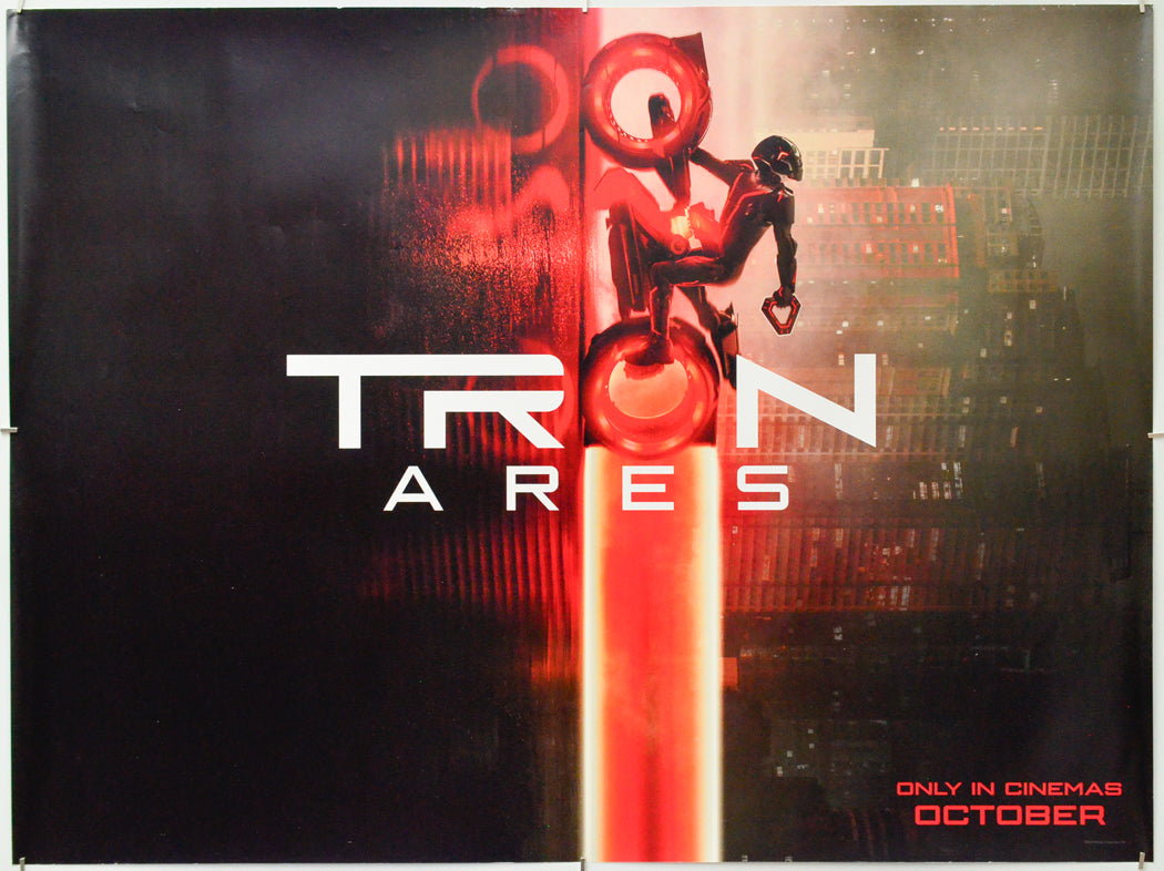 Tron: Ares - Original Quad Poster - Film Poster - Movie Poster