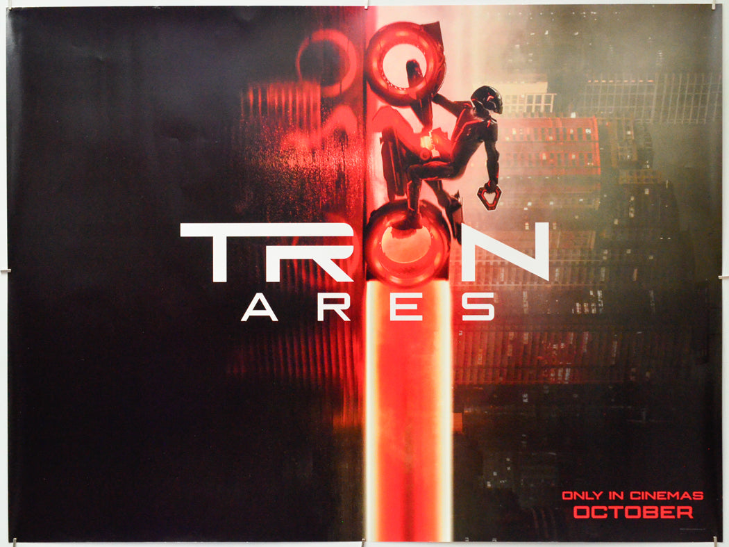 Tron: Ares - Original Quad Poster - Film Poster - Movie Poster
