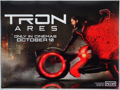 Tron: Ares - Original Quad Poster - Film Poster - Movie Poster