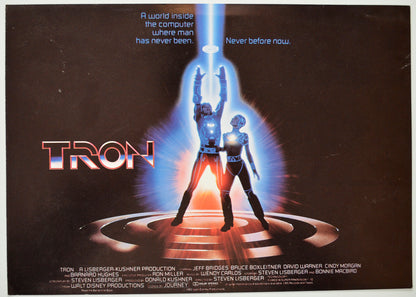 Tron Original Cinema Exhibitors Press Synopsis / Credits Booklet (UK)