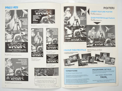 TRON Cinema Exhibitors Campaign Pressbook - INSIDE 