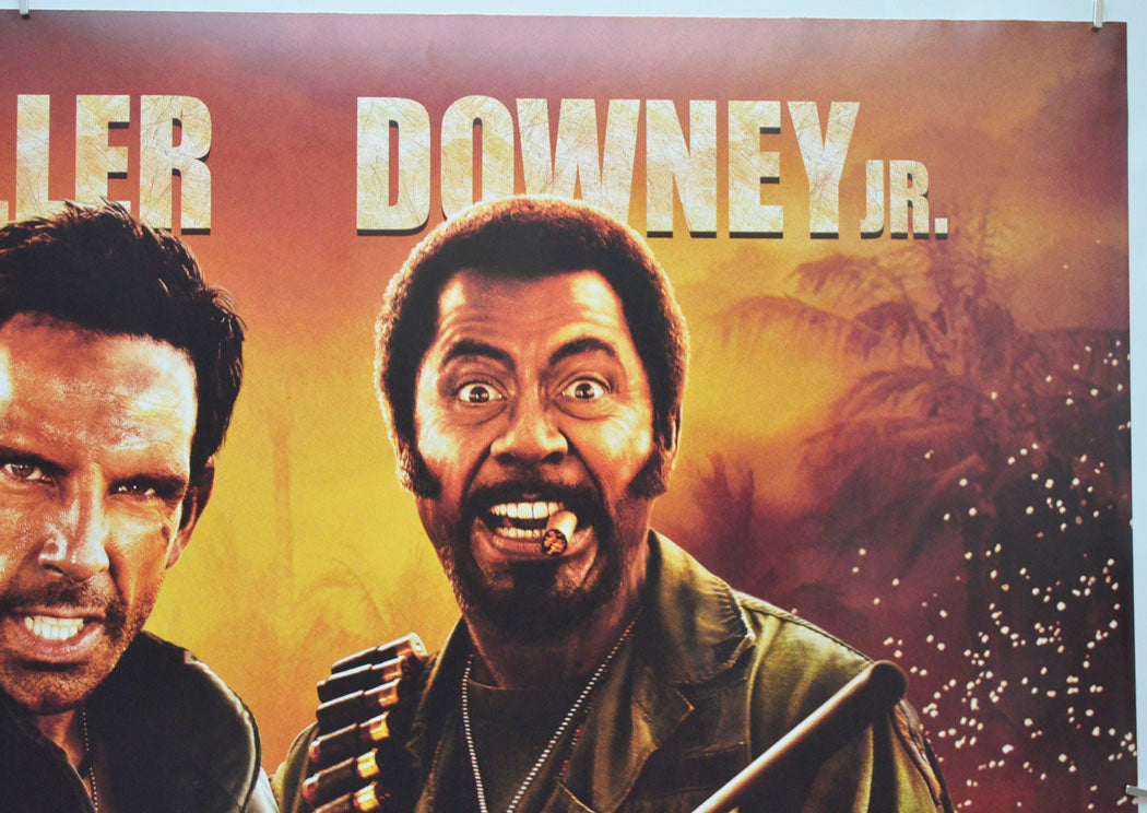 TROPIC THUNDER (Top Right) Cinema Quad Movie Poster 