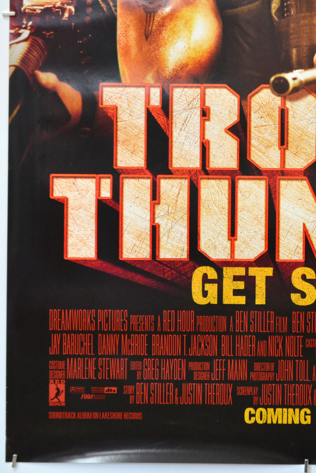 Tropic Thunder (Bottom Left) Cinema One Sheet Movie Poster 