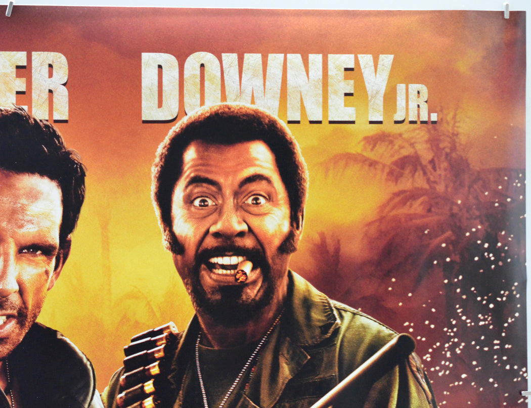 Tropic Thunder (Top Right) Cinema Quad Movie Poster 