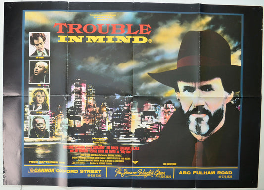 Trouble In Mind   Original Quad Poster - Film Poster - Movie Poster 