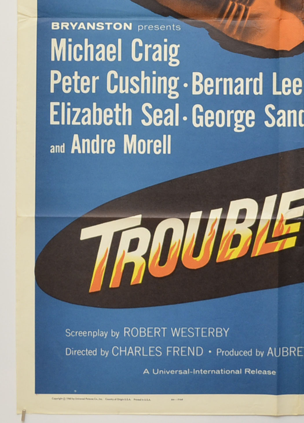 TROUBLE IN THE SKY (Bottom Left) Cinema One Sheet Movie Poster 