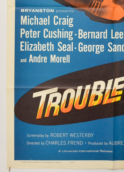 TROUBLE IN THE SKY (Bottom Left) Cinema One Sheet Movie Poster 