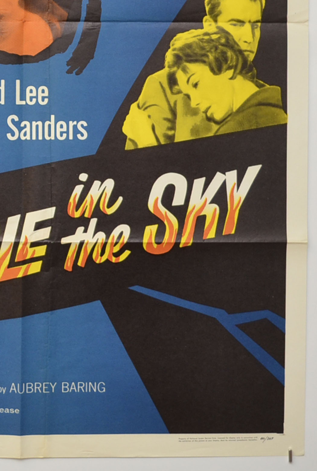 TROUBLE IN THE SKY (Bottom Right) Cinema One Sheet Movie Poster 