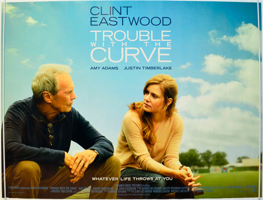 Trouble With The Curve Original British Quad Poster - Film Poster - Movie Poster 