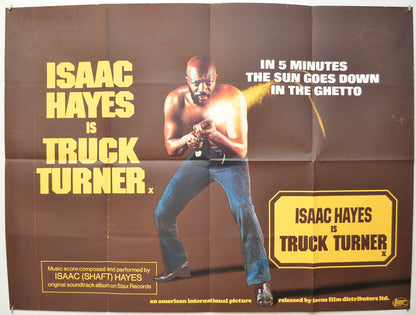 Truck Turner  Original Quad Poster - Film Poster - Movie Poster