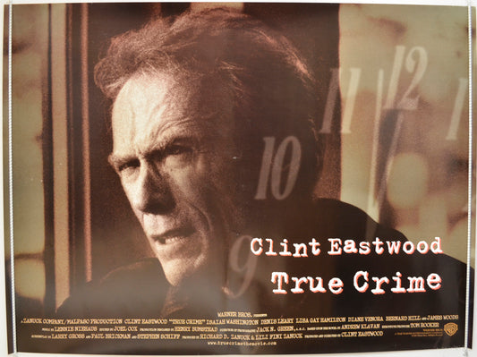 True Crime  Original Quad Poster - Film Poster - Movie Poster 