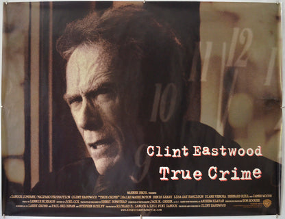 True Crime Original Quad Poster - Film Poster - Movie Poster