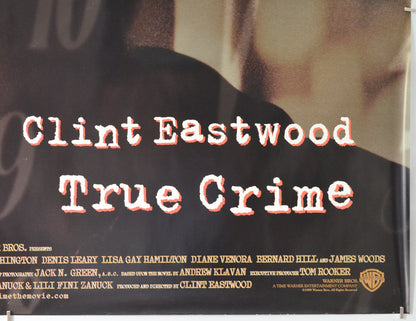 TRUE CRIME (Bottom Right) Cinema Quad Movie Poster 