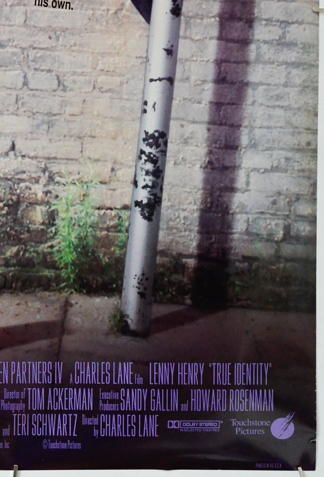 True Identity (Bottom Right) Cinema One Sheet Movie Poster 