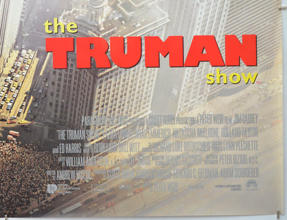 THE TRUMAN SHOW (Bottom Right) Cinema Quad Movie Poster 