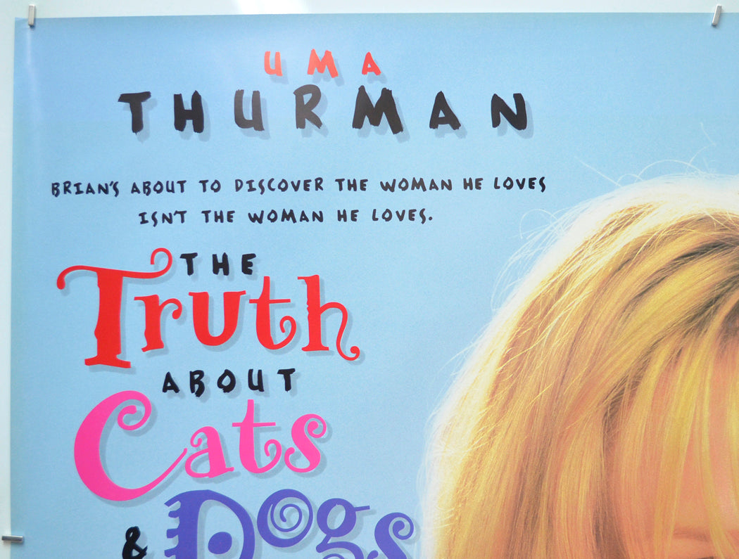 THE TRUTH ABOUT CATS AND DOGS (Top Left) Cinema Quad Movie Poster 